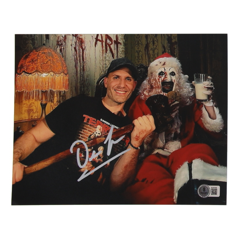 Damien Leone Signed "Terrifier" 8x10 Photo (Beckett) at PristineAuction.com Damien Leone Signed "Terrifier" 8x10 Photo (Beckett) at PristineAuction.com