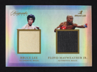 Bruce Lee / Floyd Mayweather Jr. 2024 Keepsake Collection Bruce Lee 50th Anniversary Kaleidoscope Edition Dual Subject Relics Silver #254 at PristineAuction.com