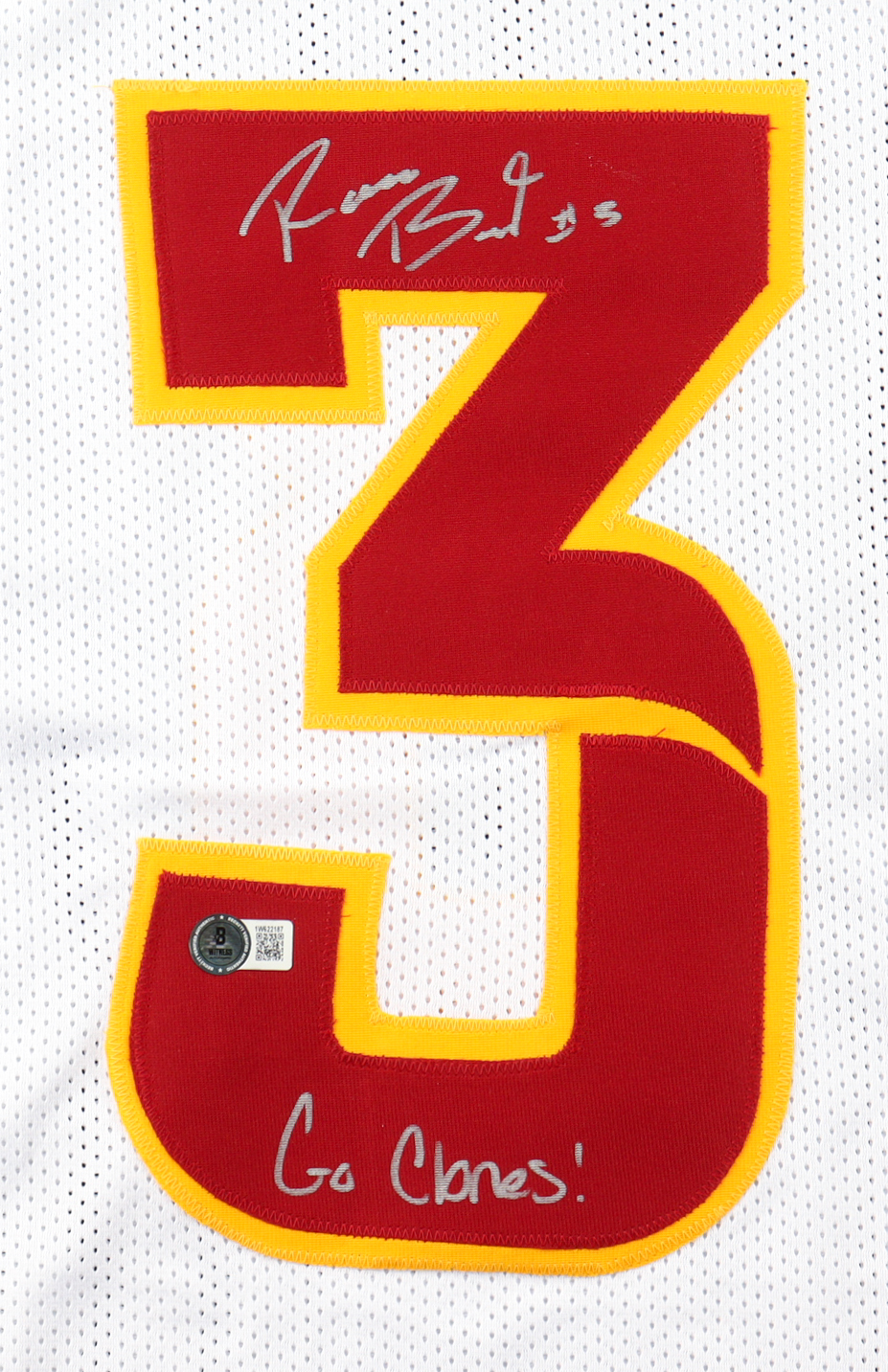 Rocco Becht Signed Jersey Inscribed "Go Clones!" (Beckett) at PristineAuction.com Rocco Becht Signed Jersey Inscribed "Go Clones!" (Beckett) at PristineAuction.com