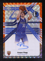 Cooper Flagg 2025-26 Topps Chrome Next Stop Signatures Geometric Orange Refractor #NS-CF #24/25 at PristineAuction.com