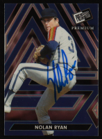 Nolan Ryan Signed Press Pass Premium Pre-Production Proof #1/1 (PSA) at PristineAuction.com