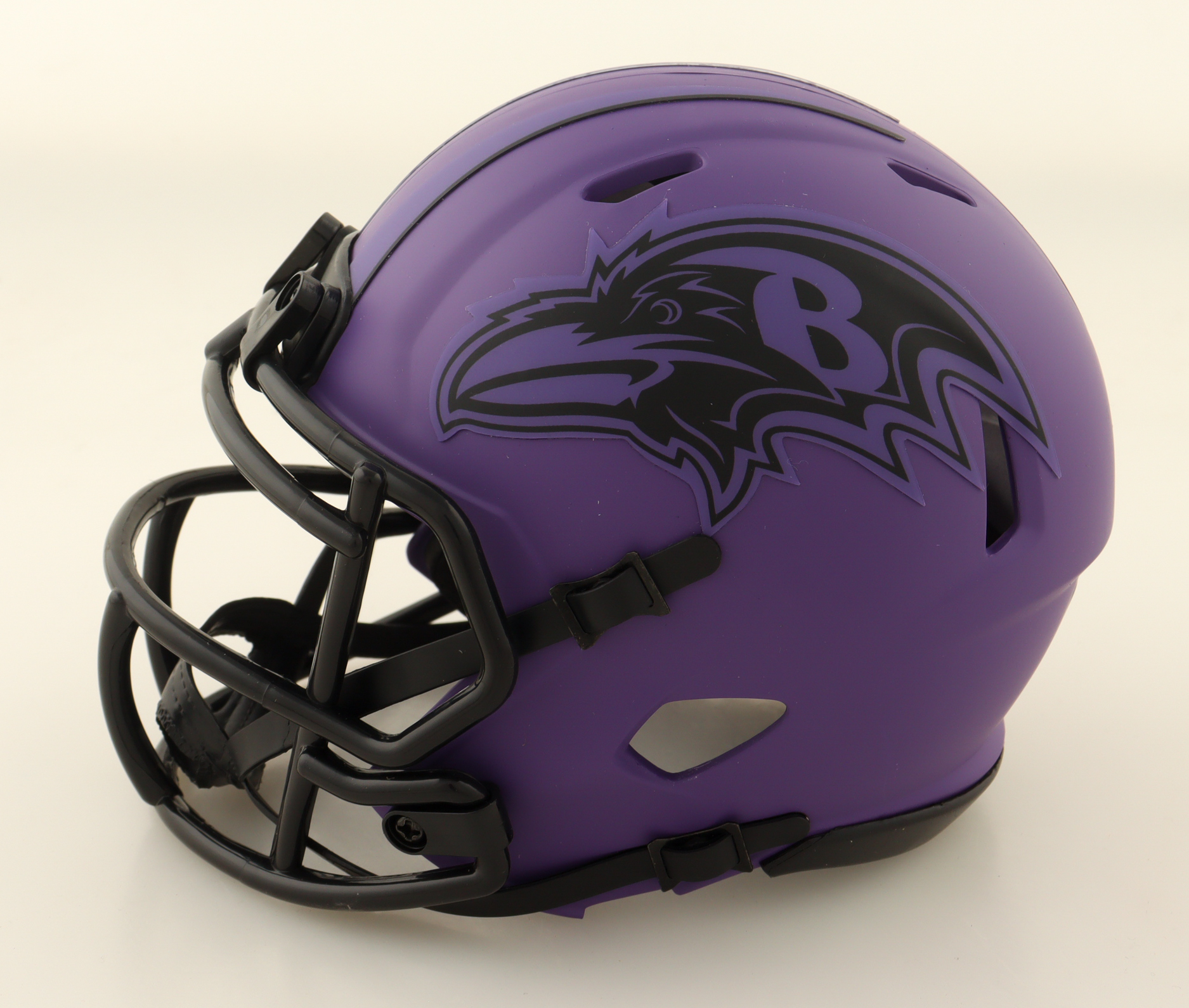 Zay Flowers Signed Ravens Rave Alternate Speed Mini Helmet (Beckett) at PristineAuction.com Zay Flowers Signed Ravens Rave Alternate Speed Mini Helmet (Beckett) at PristineAuction.com