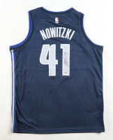 Dirk Nowitzki Signed Mavericks Nike Authentic Jersey (PSA) at PristineAuction.com