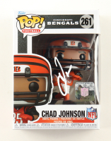 Chad Johnson Signed Bengals #261 Funko Pop! Vinyl Figure (Beckett) at PristineAuction.com