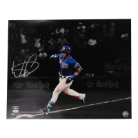 Wander Franco Signed Rays 16x20 Photo (Franco & JSA) at PristineAuction.com
