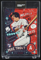Mike Trout 2020 Topps Project 2020 #142 / Sophia Chang at PristineAuction.com