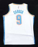Alex Caruso Signed Thunder Nike Authentic Jersey (PSA) at PristineAuction.com