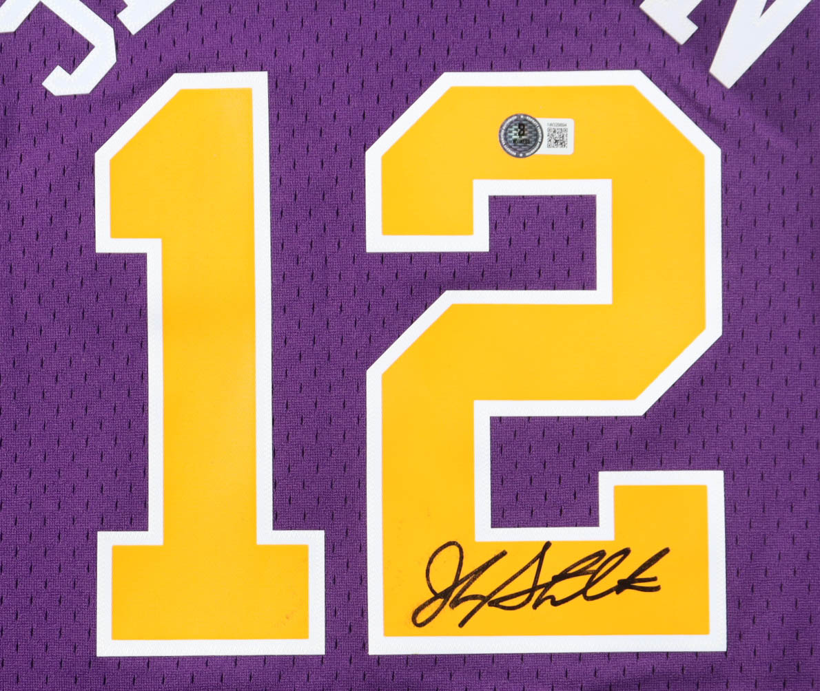 John Stockton Signed Jazz Authentic Mitchell & Ness Authentic Jersey (Beckett) at PristineAuction.com John Stockton Signed Jazz Authentic Mitchell & Ness Authentic Jersey (Beckett) at PristineAuction.com