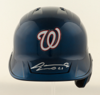 Livan Hernandez Signed Nationals Full-Size Batting Helmet (Beckett) at PristineAuction.com