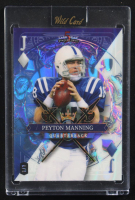 Peyton Manning 2024 Wild Card 5 Card Draw Stacked Deck Jack of Diamonds Lava Blue and White #SDJDPMN #1/1 at PristineAuction.com