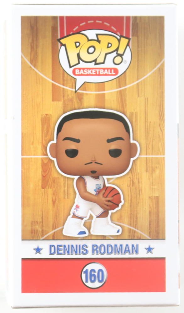 Dennis Rodman Signed "NBA All-Star" #160 Funko Pop! Vinyl Figure (Schwartz) at PristineAuction.com Dennis Rodman Signed "NBA All-Star" #160 Funko Pop! Vinyl Figure (Schwartz) at PristineAuction.com