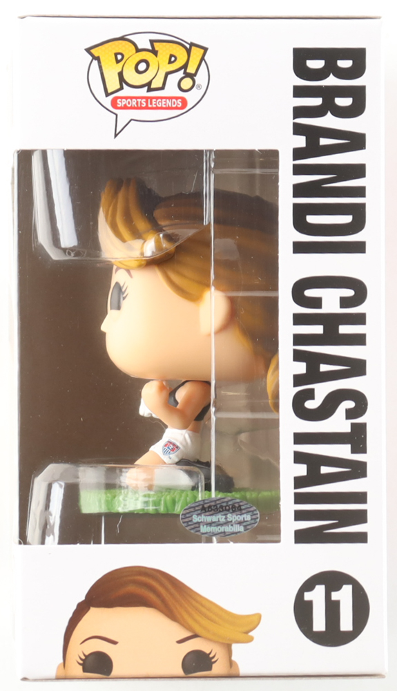 Brandi Chastain Signed "Team USA" #11 Funko Pop! Vinyl Figure Inscribed "6 USA" (Schwartz) at PristineAuction.com Brandi Chastain Signed "Team USA" #11 Funko Pop! Vinyl Figure Inscribed "6 USA" (Schwartz) at PristineAuction.com