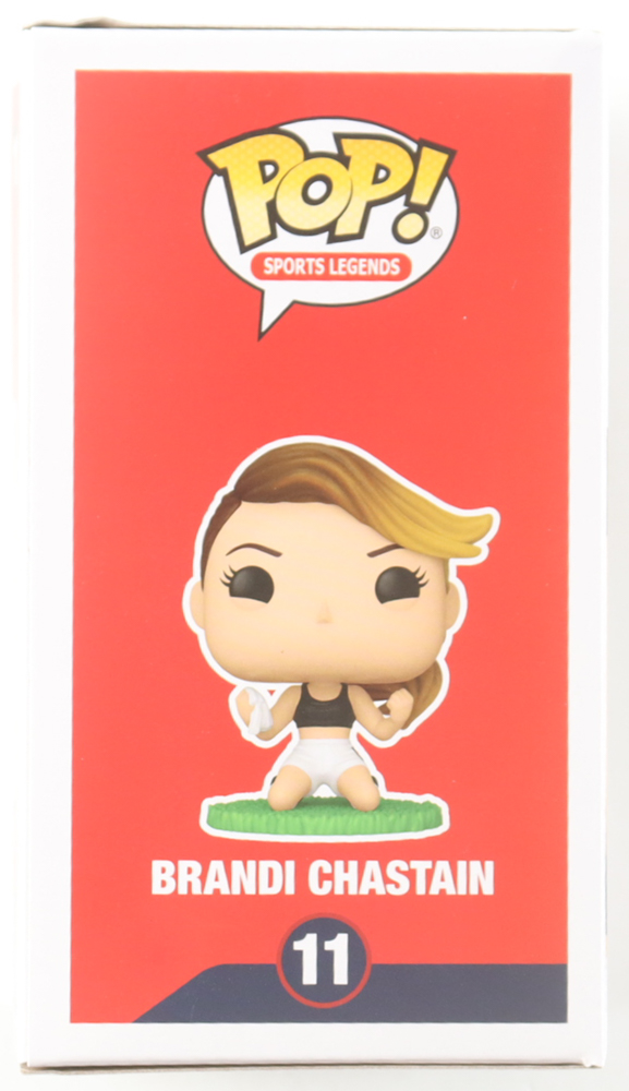 Brandi Chastain Signed "Team USA" #11 Funko Pop! Vinyl Figure Inscribed "6 USA" (Schwartz) at PristineAuction.com Brandi Chastain Signed "Team USA" #11 Funko Pop! Vinyl Figure Inscribed "6 USA" (Schwartz) at PristineAuction.com