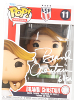 Brandi Chastain Signed "Team USA" #11 Funko Pop! Vinyl Figure Inscribed "6 USA" (Schwartz) at PristineAuction.com