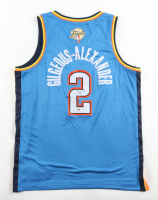 Shai Gilgeous-Alexander Signed Thunder Nike Authentic Jersey (PSA) at PristineAuction.com