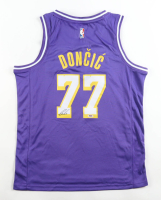 Luka Doncic Signed Lakers Jordan Authentic Jersey (PSA) at PristineAuction.com