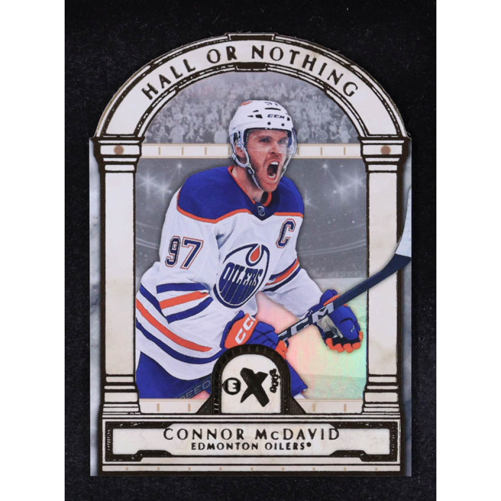 Connor McDavid 2023-24 E-X2000 Hall or Nothing #HN5 at PristineAuction.com