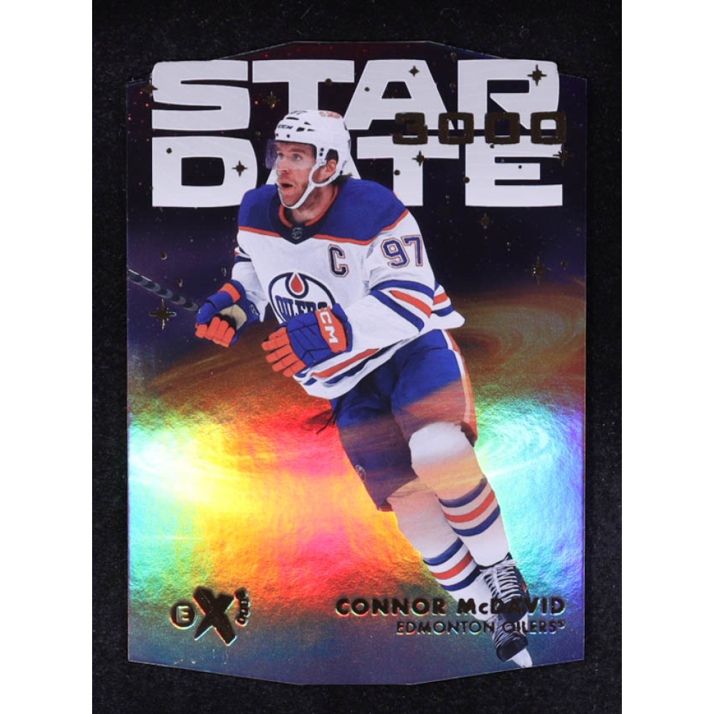 Connor McDavid 2023-24 E-X2000 Star Date 3000 #SD25 at PristineAuction.com