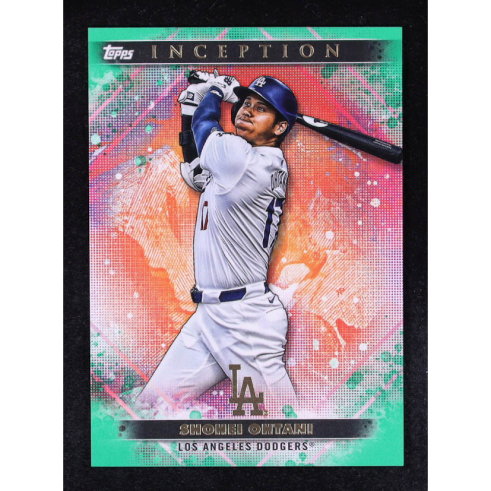 Shohei Ohtani 2024 Topps Inception Green #73 at PristineAuction.com