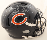 Dan Hampton Signed Bears Full-Size Speed Helmet Inscribed "HOF 2002" (Schwartz) at PristineAuction.com