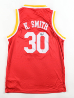Kenny Smith Signed Rockets Mitchell & Ness Authentic Jersey (PSA) at PristineAuction.com