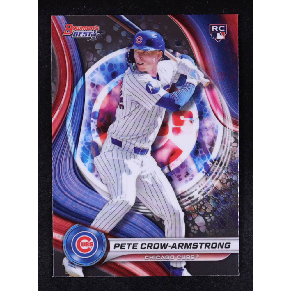 Pete Crow-Armstrong 2024 Bowman's Best #17 RC at PristineAuction.com
