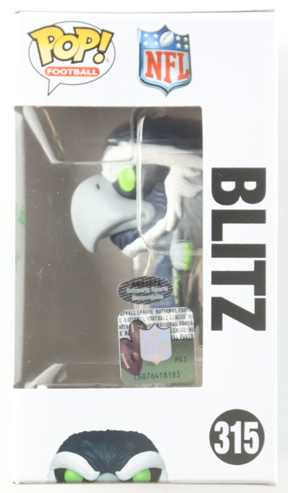Walter Jones Signed "Seahawks" #315 Blitz Funko Pop! Vinyl Figure Inscribed "HOF '14" (Schwartz) at PristineAuction.com Walter Jones Signed "Seahawks" #315 Blitz Funko Pop! Vinyl Figure Inscribed "HOF '14" (Schwartz) at PristineAuction.com