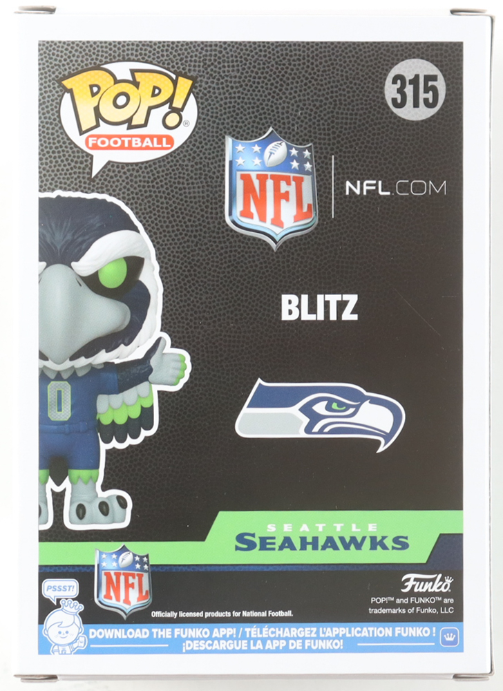Walter Jones Signed "Seahawks" #315 Blitz Funko Pop! Vinyl Figure Inscribed "HOF '14" (Schwartz) at PristineAuction.com Walter Jones Signed "Seahawks" #315 Blitz Funko Pop! Vinyl Figure Inscribed "HOF '14" (Schwartz) at PristineAuction.com