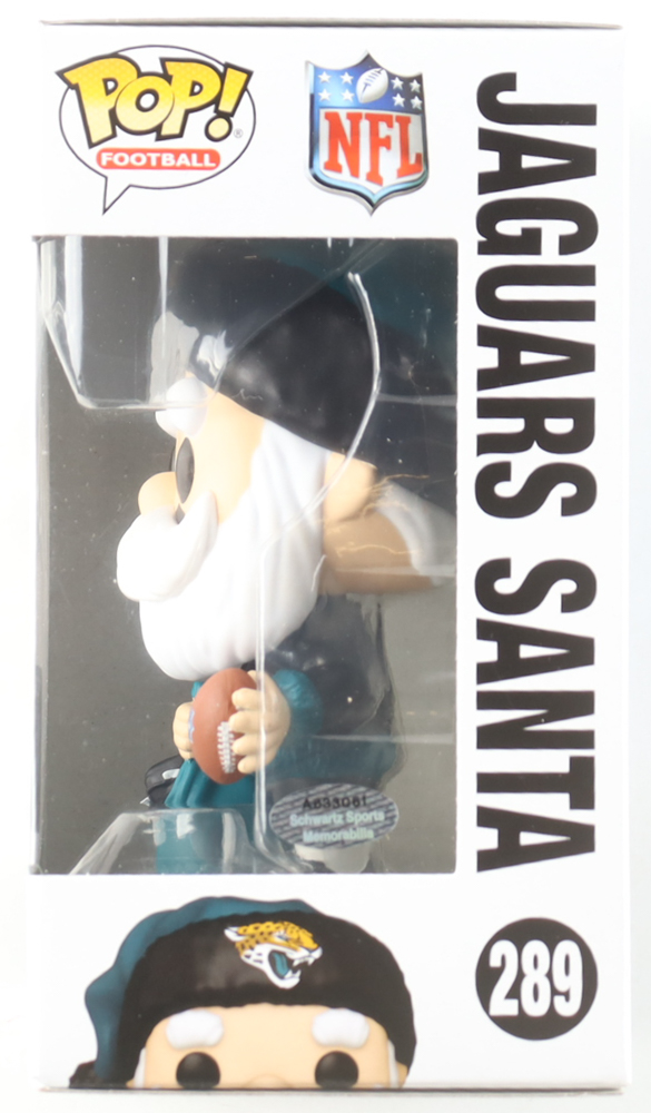 Mark Brunell Signed "Jaguars" #289 Jaguars Santa Funko Pop! Vinyl Figure (Schwartz) at PristineAuction.com Mark Brunell Signed "Jaguars" #289 Jaguars Santa Funko Pop! Vinyl Figure (Schwartz) at PristineAuction.com