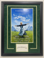 Julie Andrews Signed "The Sound of Music" Custom Framed Cut Display (PSA) at PristineAuction.com
