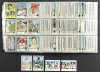 1973 Topps Complete Set of (685) Baseball Cards with Willie Mays #305, Roberto Clemente #50, 1973 Rookie 3rd Basemen #615, 1973 Rookie Outfielders #614 at PristineAuction.com