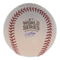 Dexter Fowler Signed 2016 World Series Baseball (JSA) at PristineAuction.com