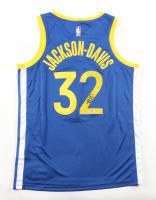 Trayce Jackson-Davis Signed Warriors Nike Authentic Jersey (PSA) at PristineAuction.com