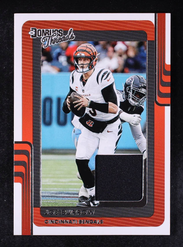 Joe Burrow 2025 Donruss Threads #10 at PristineAuction.com Joe Burrow 2025 Donruss Threads #10 at PristineAuction.com