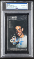 Nolan Ryan Signed 1992 Mother's Cookies Nolan Ryan #4 (PSA Auto 10) at PristineAuction.com