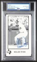 Nolan Ryan Signed Rangers 3x6 Postcard (PSA) at PristineAuction.com