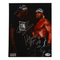 Dennis Rodman & Hulk Hogan Signed 8x10 Photo Inscribed "4 Life- NWO" (JSA) at PristineAuction.com