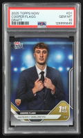 Cooper Flagg 2025-26 Topps Now #D1 RC (PSA 10) at PristineAuction.com
