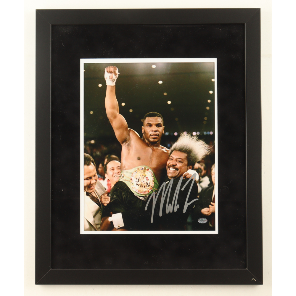 Mike Tyson Signed Custom Framed Photo Display (Tyson) at PristineAuction.com