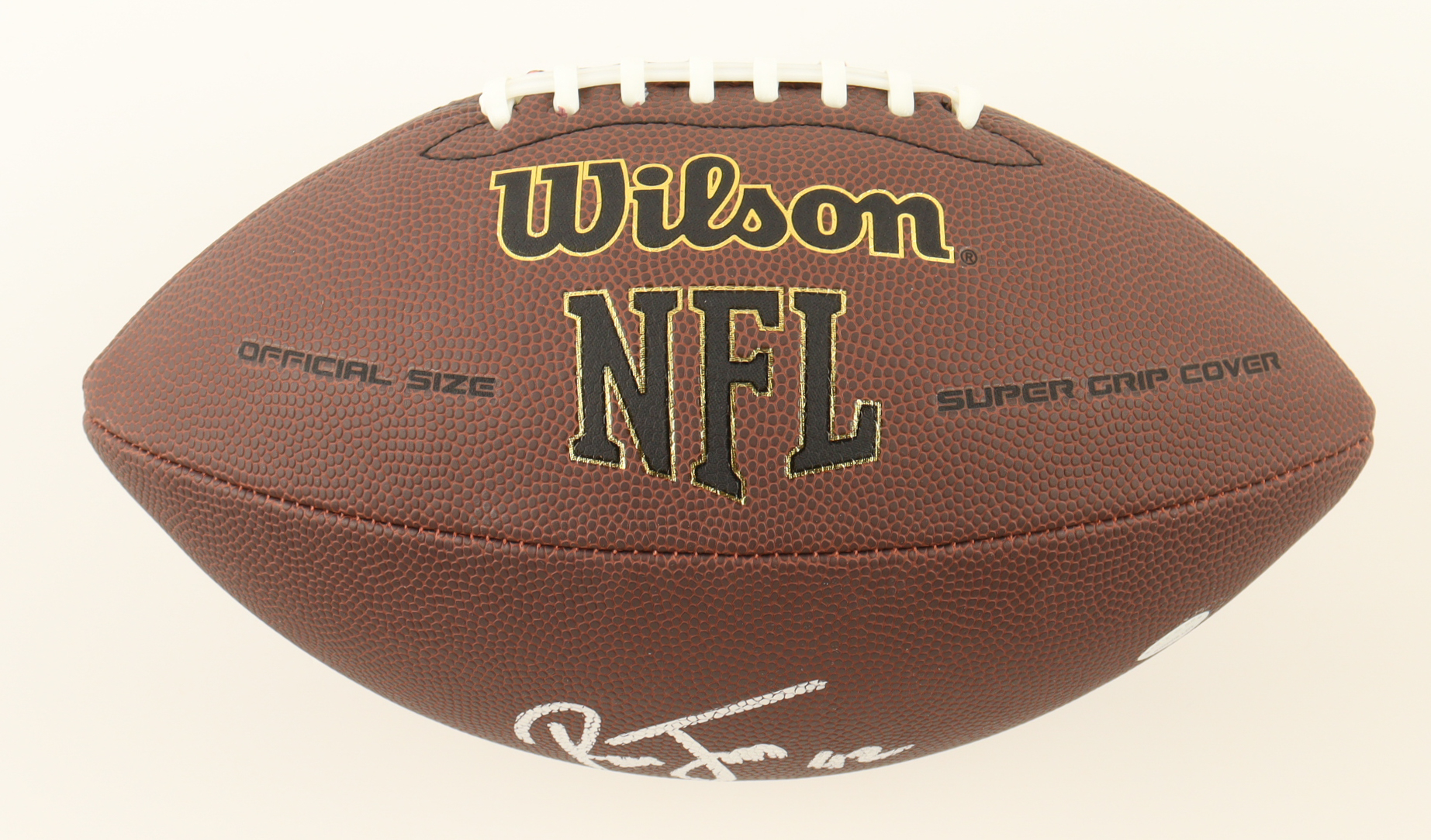 Ronnie Lott Signed NFL Football (Lott) at PristineAuction.com Ronnie Lott Signed NFL Football (Lott) at PristineAuction.com