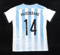 Javier Mascherano Signed Argentina Adidas Authentic Jersey (Beckett) at PristineAuction.com