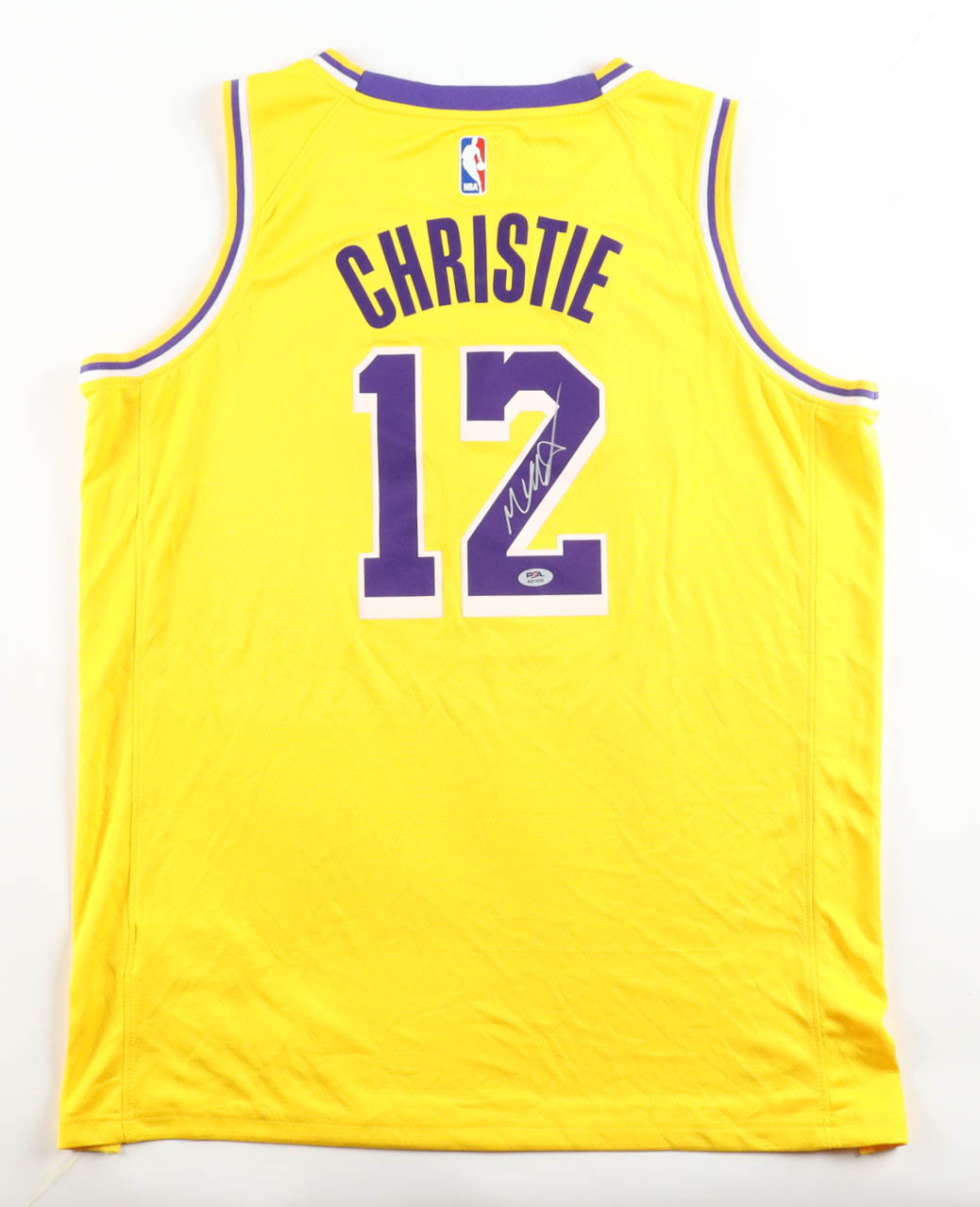 Max Christie Signed Lakers Nike Authentic Jersey (PSA) at PristineAuction.com Max Christie Signed Lakers Nike Authentic Jersey (PSA) at PristineAuction.com