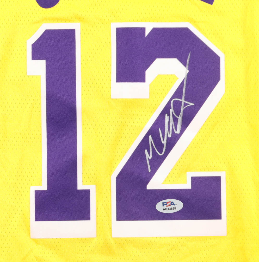 Max Christie Signed Lakers Nike Authentic Jersey (PSA) at PristineAuction.com Max Christie Signed Lakers Nike Authentic Jersey (PSA) at PristineAuction.com