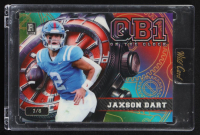 Jaxson Dart 2024 Wild Card QB1 On The Clock Prismatic Rainbow #OCWRBJD2 RC #7/8 at PristineAuction.com