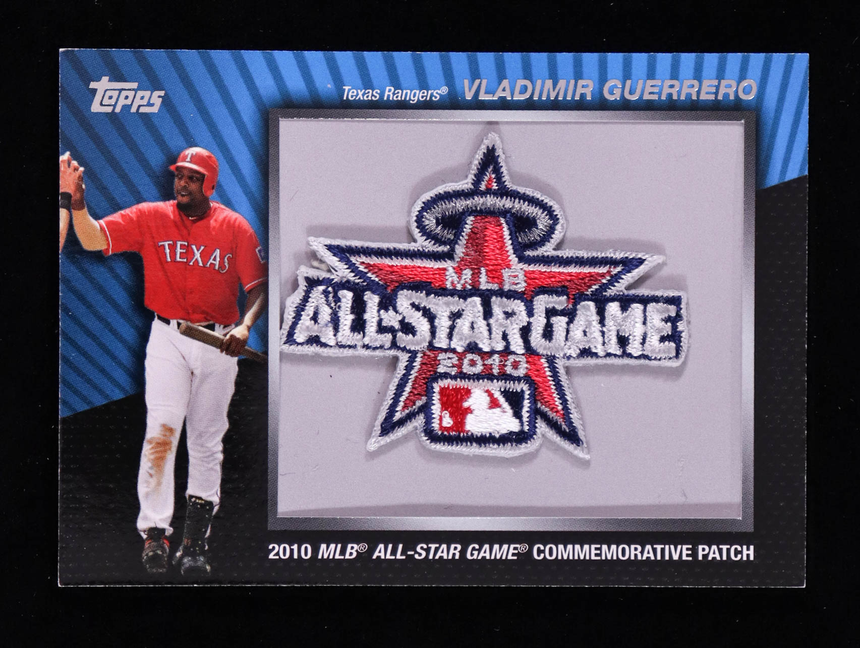 Vladimir Guerrero 2010 Topps Commemorative Patch #MCP147 at PristineAuction.com Vladimir Guerrero 2010 Topps Commemorative Patch #MCP147 at PristineAuction.com