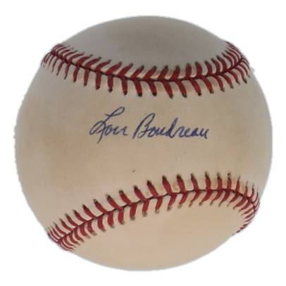 Lou Boudreau Signed OAL Baseball (PSA) at PristineAuction.com Lou Boudreau Signed OAL Baseball (PSA) at PristineAuction.com
