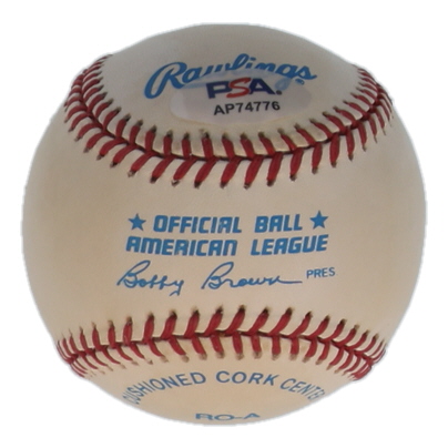 Lou Boudreau Signed OAL Baseball (PSA) at PristineAuction.com Lou Boudreau Signed OAL Baseball (PSA) at PristineAuction.com
