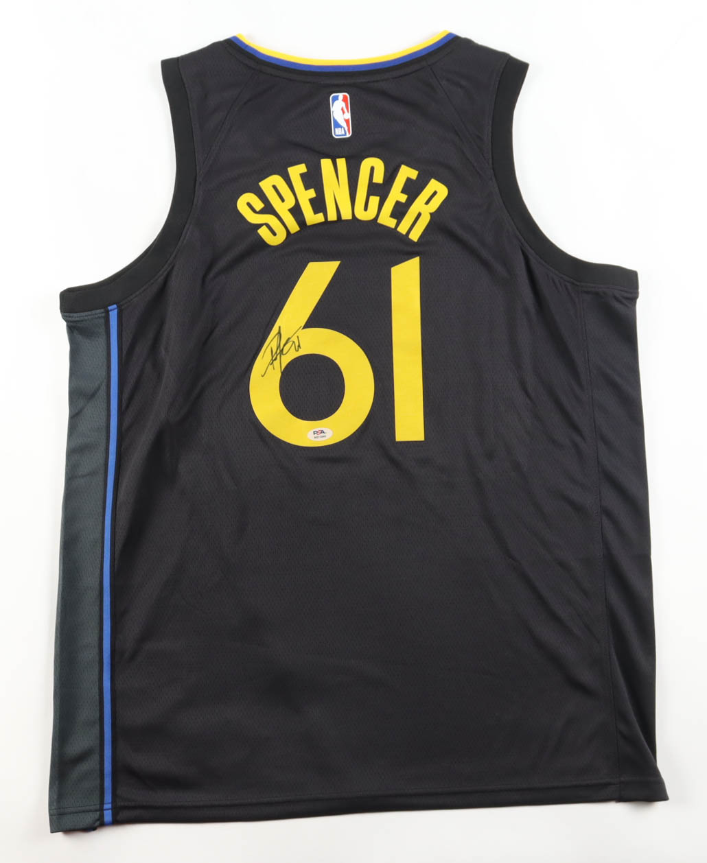 Pat Spencer Signed Warriors Nike Authentic Jersey (PSA) at PristineAuction.com Pat Spencer Signed Warriors Nike Authentic Jersey (PSA) at PristineAuction.com
