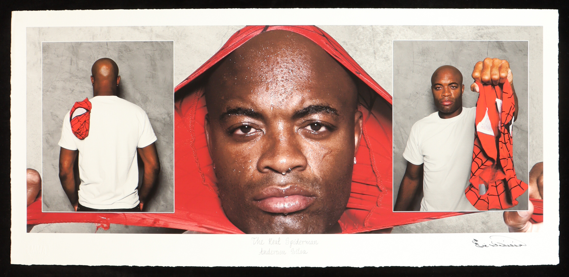 "The Real Spider-Man" Art Giclee Signed by Eric Williams (Beyond The Cage) at PristineAuction.com "The Real Spider-Man" Art Giclee Signed by Eric Williams (Beyond The Cage) at PristineAuction.com