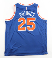 Mikal Bridges Signed Knicks Nike Authentic Jersey (PSA) at PristineAuction.com